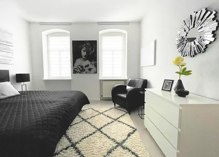 Apartment Bauhaus Design-luxus Apartment, 20er Jahre Stil, Garten Gera